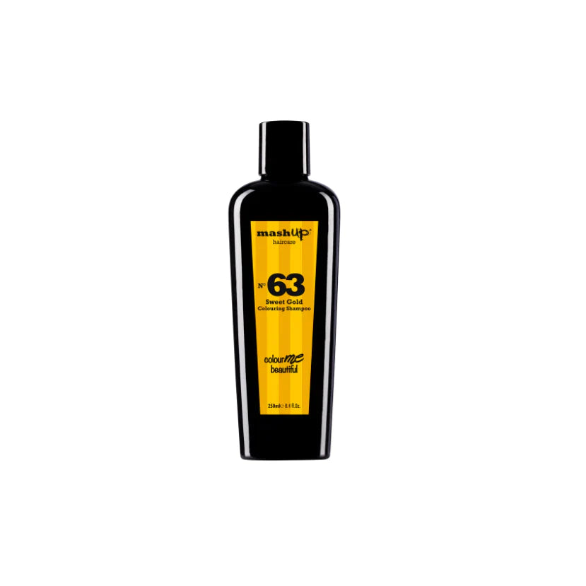 MASHUPHAIRCARE-N63-SWEETGOLDSHAMPOO-NOTSSHOP-effetto illuminante, colorante e ristrutturante