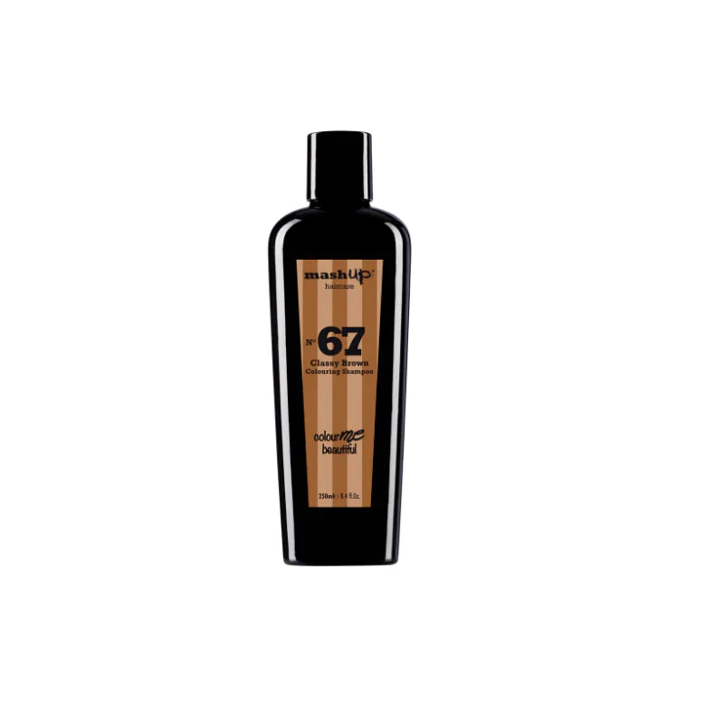 MASHUPHAIRCARE-N67-SHAMPOO-CLASSYBROWNSHAMPOO-NOTSSHOP-Shampoo illuminante, colorante e ristrutturante